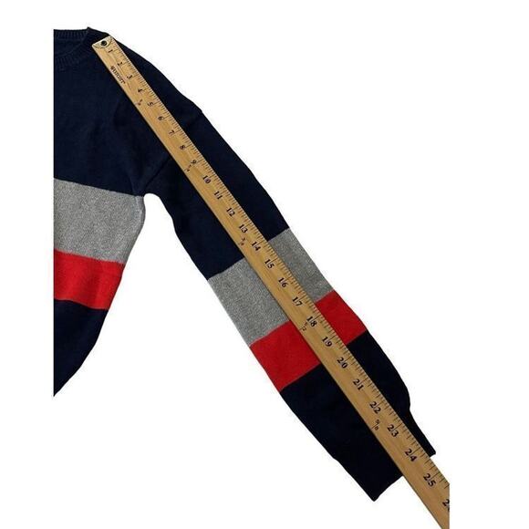 Harper Canyon Sparkle Striped‎ Crewneck Sweater Size Medium 8/10 - Picture 6 of 9